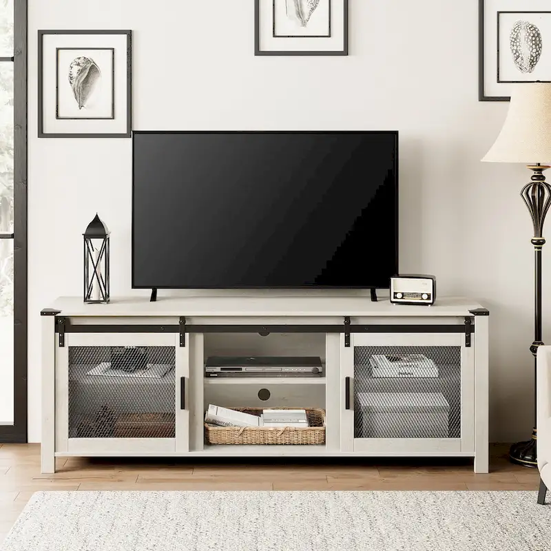 WAMPAT 36 inch 3 Sided Glass Electric Fireplace InsertBlack