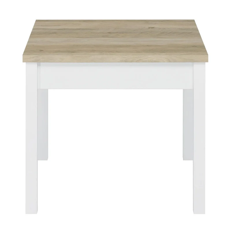 Hudson Antique Pine and White 3-piece Coffee Table Set