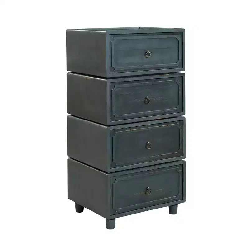Oddone 2 - Drawer end table Set of 2 With Modular Design| ART OF LIVING DESIGNS
