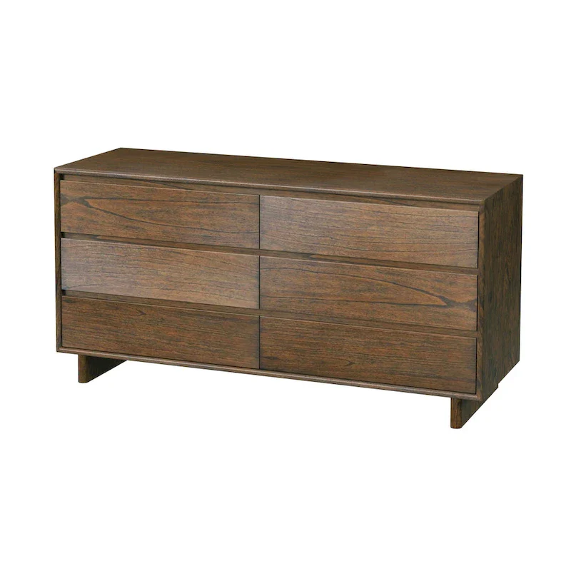 Halmstad Wood Panel 6 Drawer Dresser