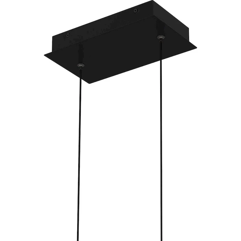 Mira Integrated LED Matte Black Island Light