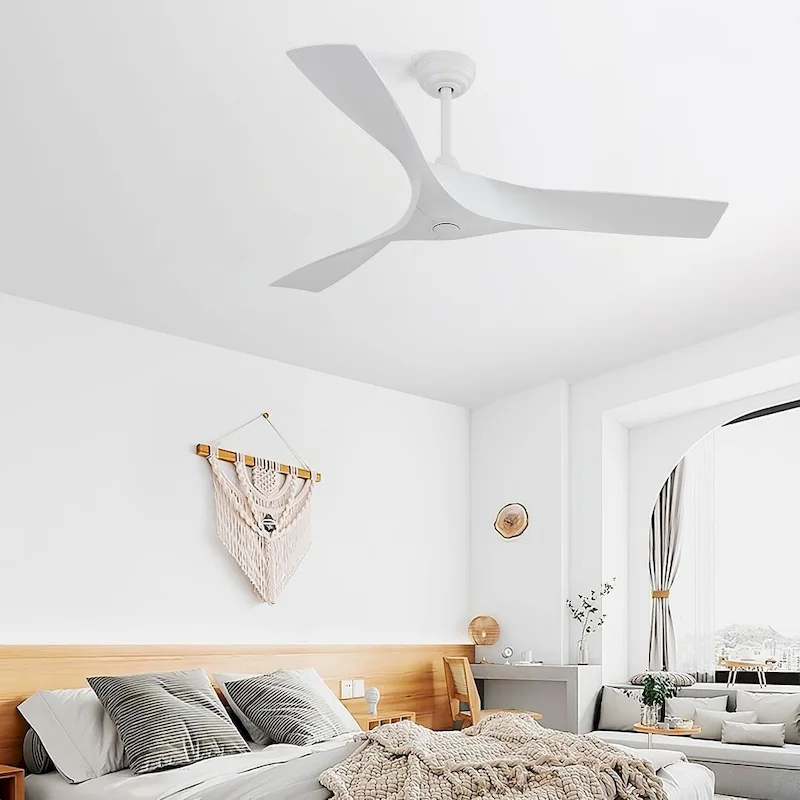 52  Wood Ceiling Fan with Remote Control