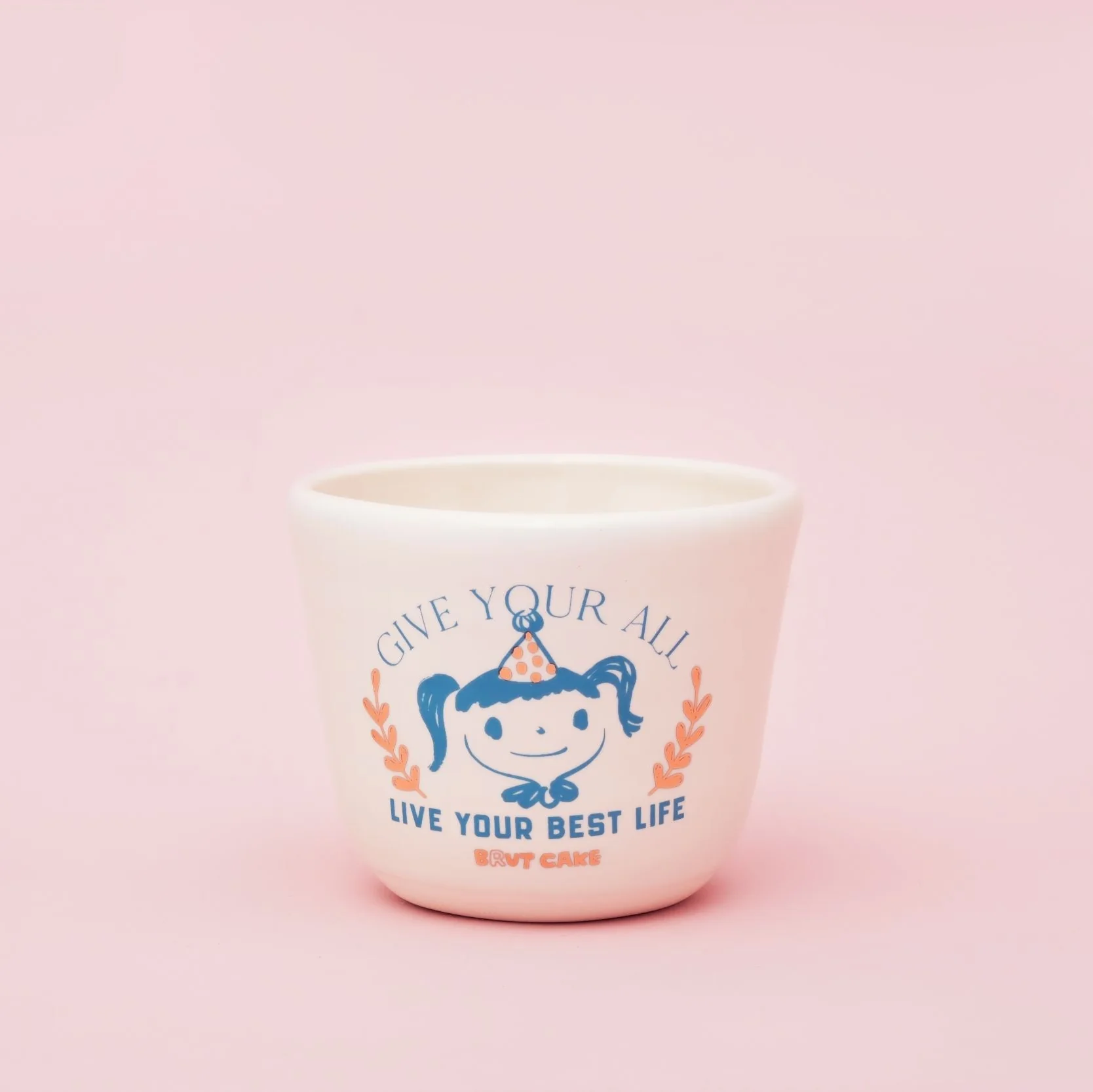 Brut Cake 100 Smiling Mugs Uplift Series Peyshi 9.5cm