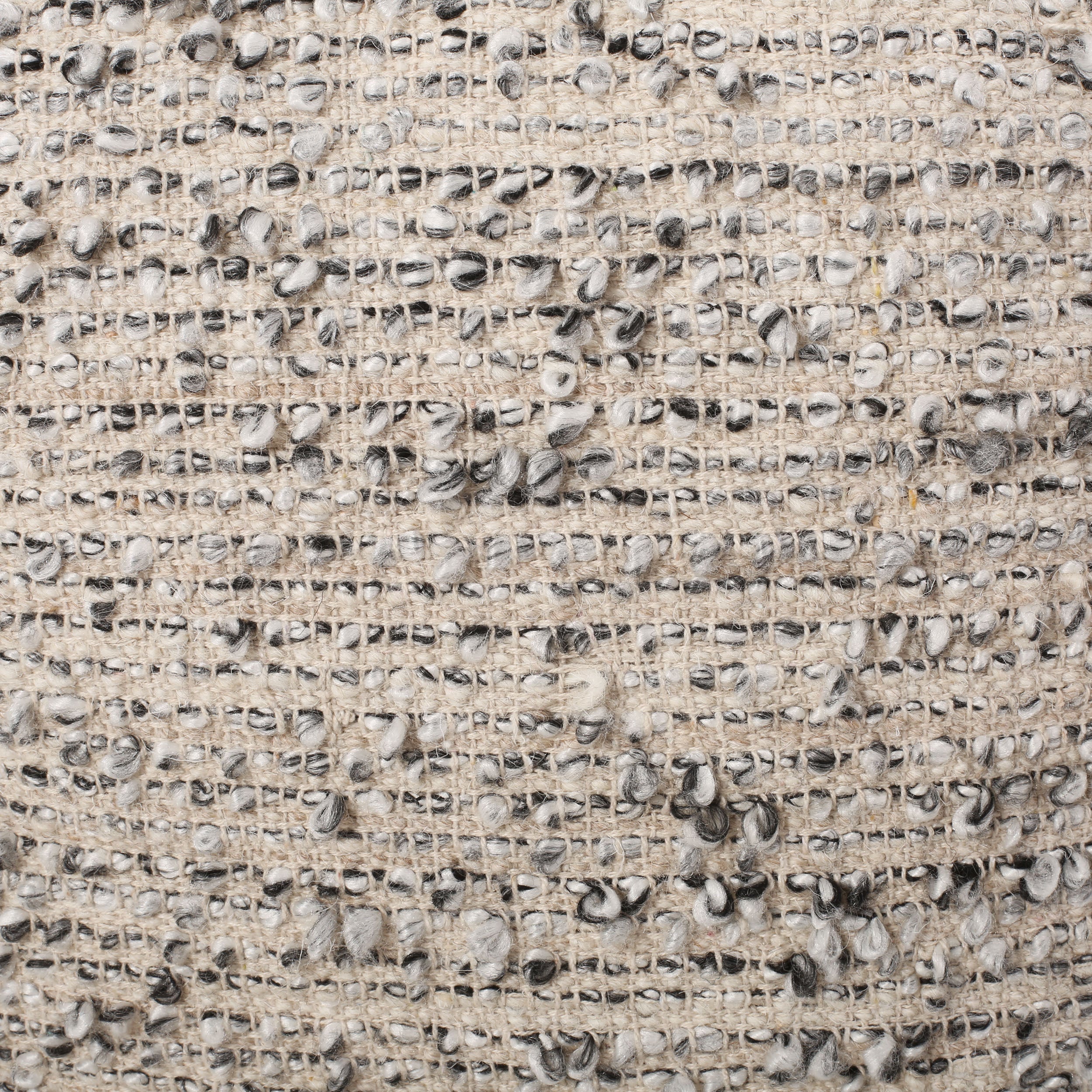 Boho Handcrafted Fabric Cube Pouf - NH604413