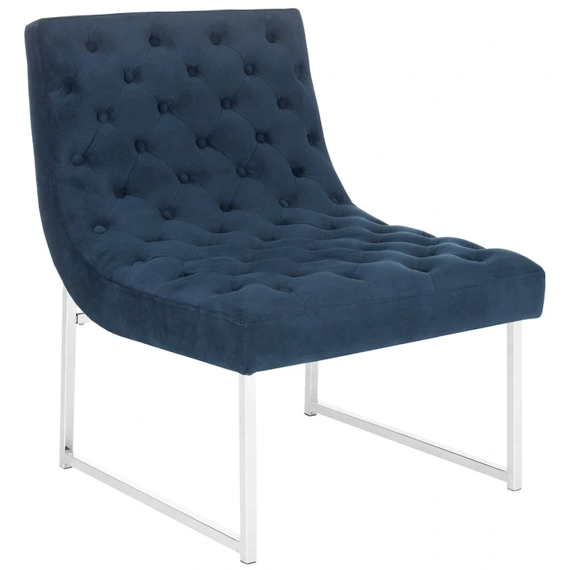 SAFAVIEH Jerilynn Mid-Century Modern Hadley Tufted Club Chair - 25Wx30Dx32H