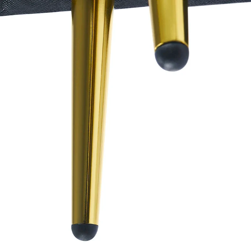 CO-Z 24-inch Modern Upholstered Entryway Bench with Velvet Seat