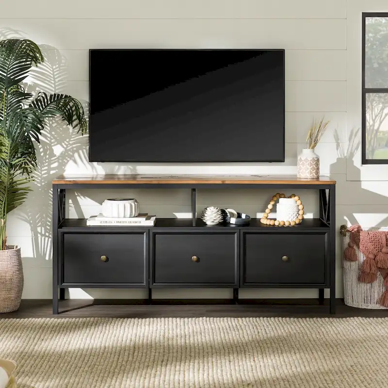 Middlebrook 60-inch Rustic 3-Drawer TV Stand