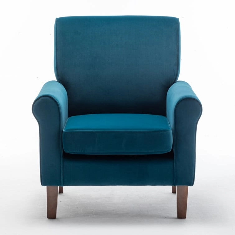 Classic Kentin Velvet Armchair