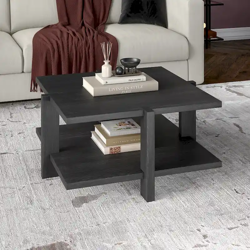 Ingrid 34.66  Wide Square Coffee Table