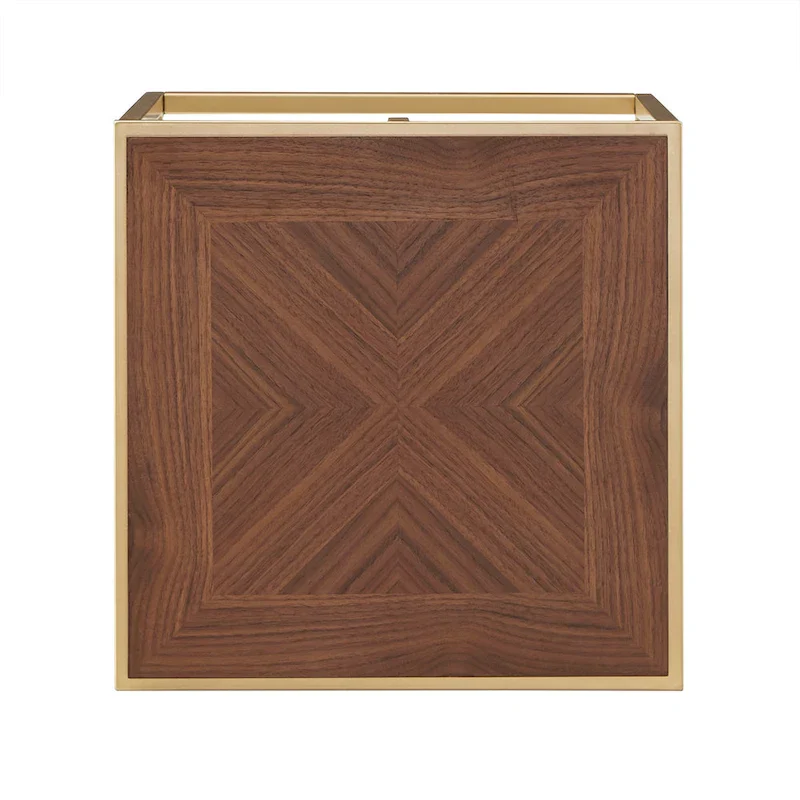 Cooke Square Table with Metal Base by iNSPIRE Q Modern