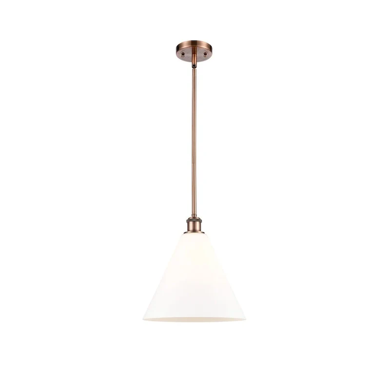 Innovations Lighting 516-1S-13-12 Berkshire Pendant Berkshire 12  Wide