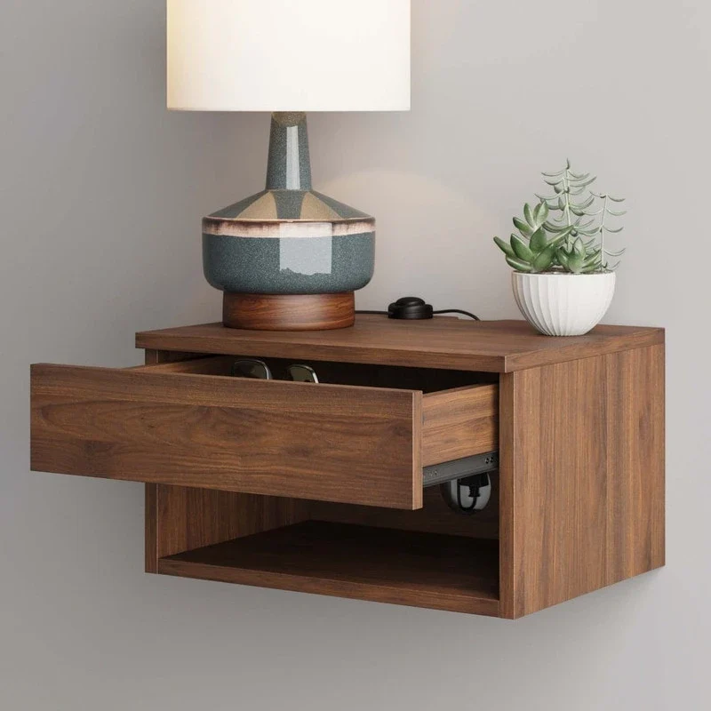 Modern Floating Bedside Nightstand
