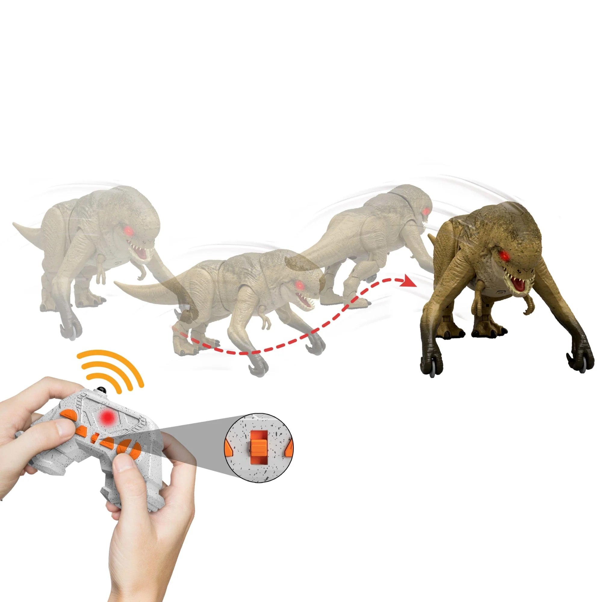 Jurassic World Juguete Villano RC