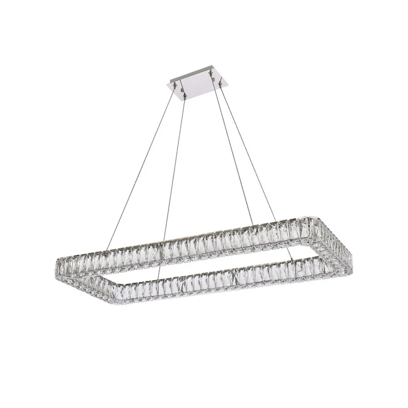 Indigo Home 42 inch LED Single rectangle pendant