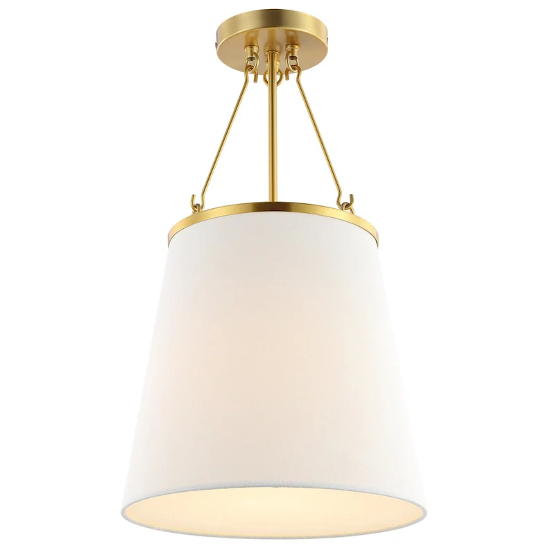 SAFAVIEH Lighting Marushka 12-inch Pendant - 12  W x 12  D x 20  H - Gold - 12Wx12Dx20H