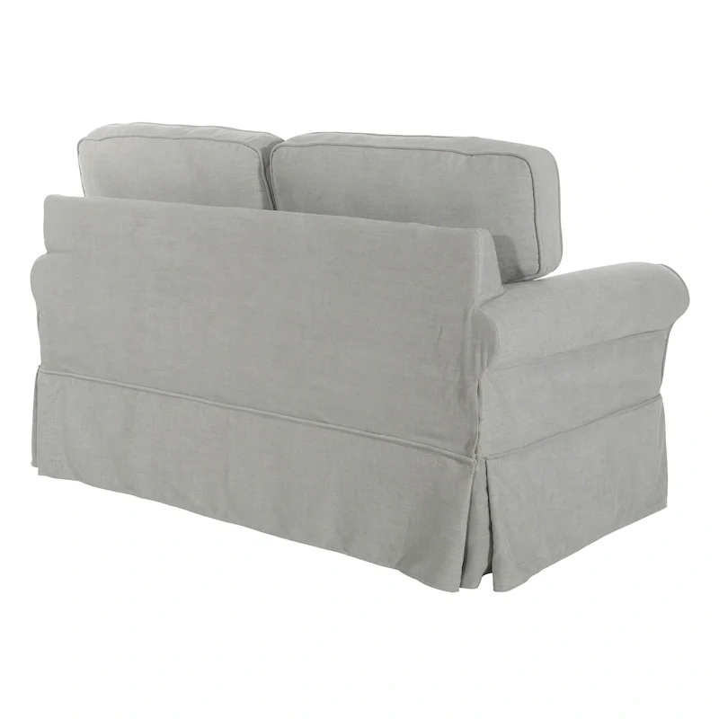 Mid-century Slipcover Loveseat