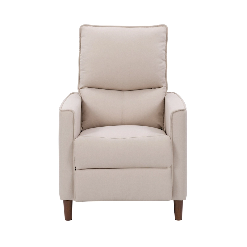 High-Leg Manual Recliner with Footrest