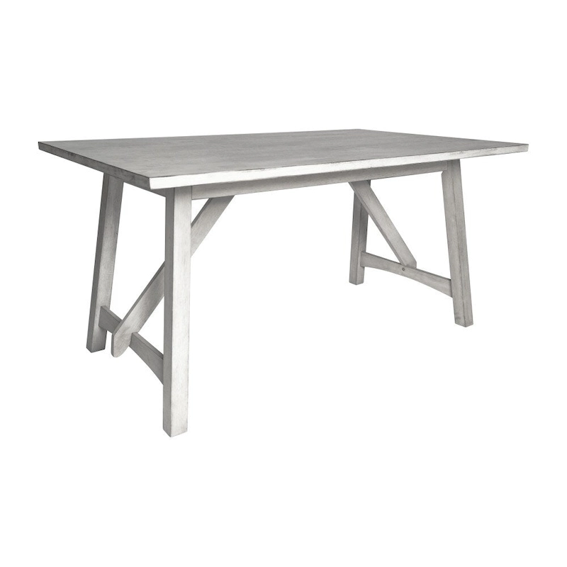 Solid Wood Commercial Grade Trestle Base Dining Table