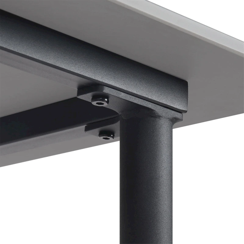 Modern Dining Table with Metal Frame Sintered Stone Top Kitchen Table