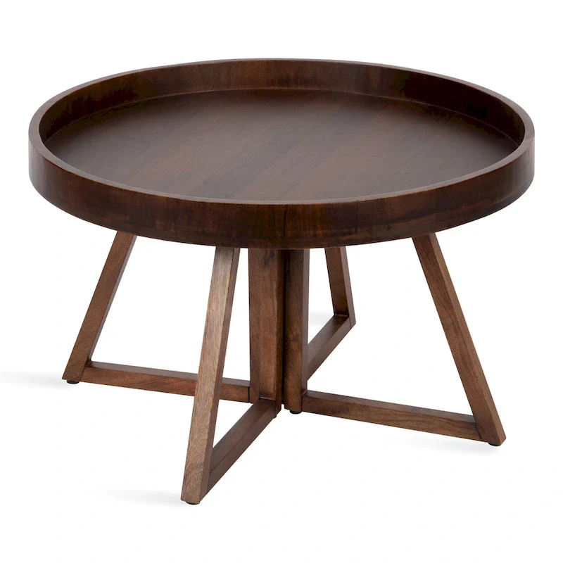 Kate and Laurel Avery 30-inch Round Coffee Table - 30 Diameter