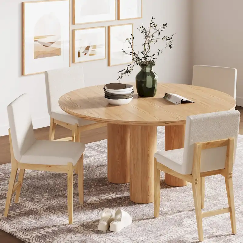 Gracie Modern Dining Chair, Upholstered Accent Dining Chair