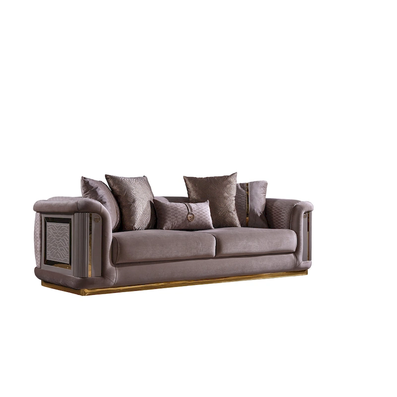 Ella 3-piece Living room Set Square Arms