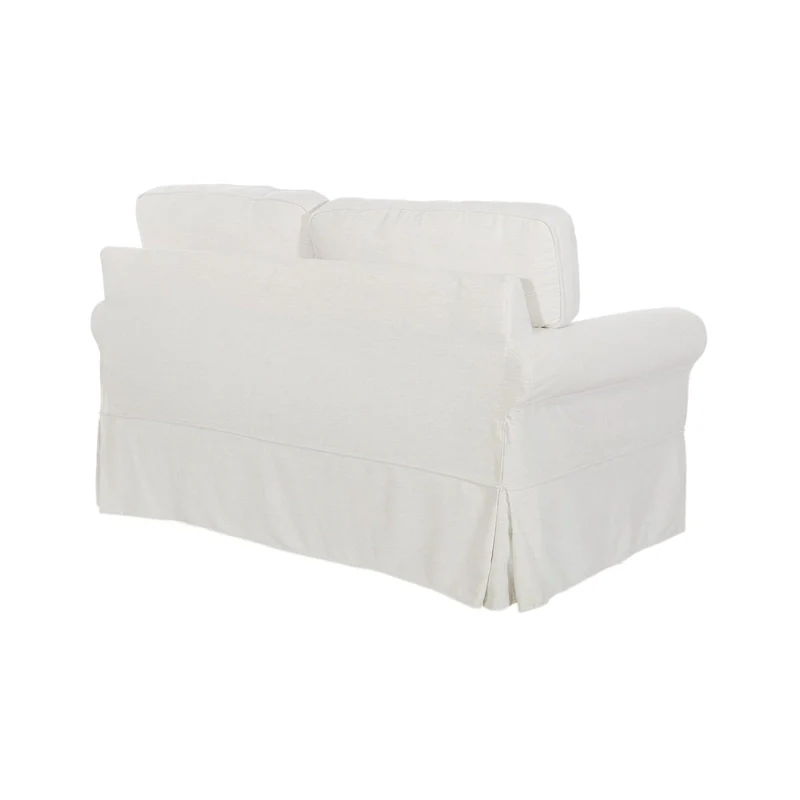 Mid-century Slipcover Loveseat