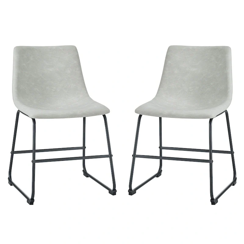 Faux Leather Dining Chair (Set of 2)