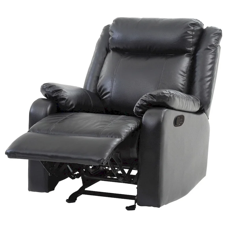 Copper Grove Zug Faux Leather Rocking Recliner