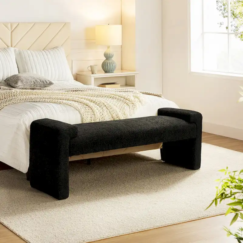 Roland Upholstered Bedroom Bench by HULALA HOME