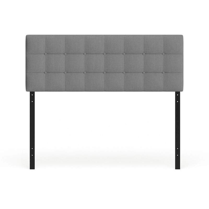 The Gray Barn Silver Lake Morton Button Tufted Queen Headboard