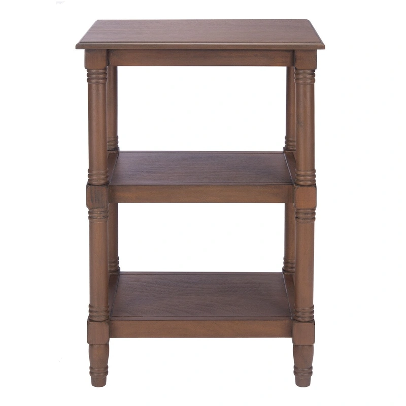 SAFAVIEH Elmira 3-Shelf Accent Table - 19.8 W x 15 L x 30 H - 20Wx15Dx30H