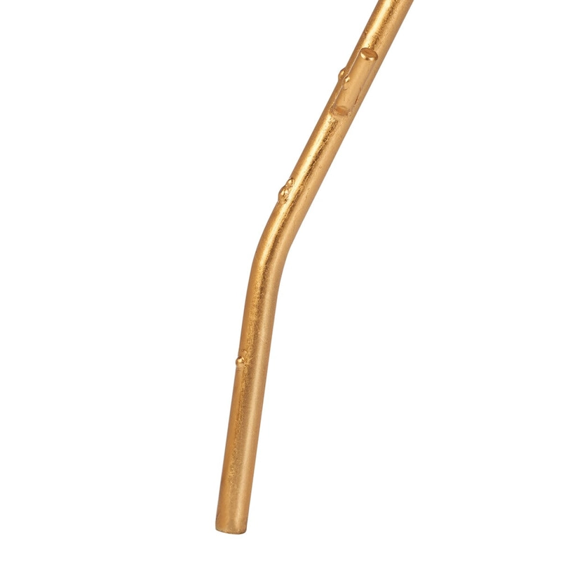 SAFAVIEH Treasures Lawanda Gold/ Blue-White Top Accent Table - 18  W x 18  L x 22.5  H - 18Wx18Dx23H