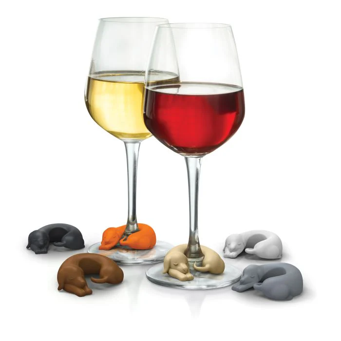 Fred Winer Dogs - Drink Markers Multi-Coloured ‎4.19x3.81x1.7cm