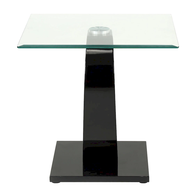 Cres Glam Glasstop 3-Piece Coffee Table Set by Furniture of America