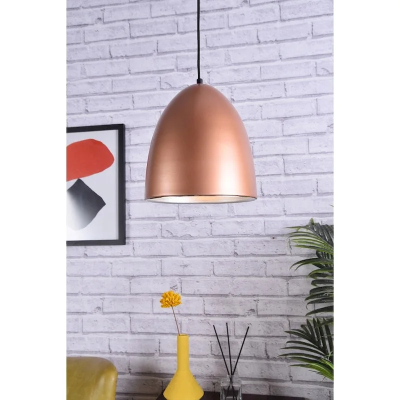 Cirus Collection 1-Light Pendant D9.5in. H10.5in. - 10.5/9.5 - 10.5/9.5