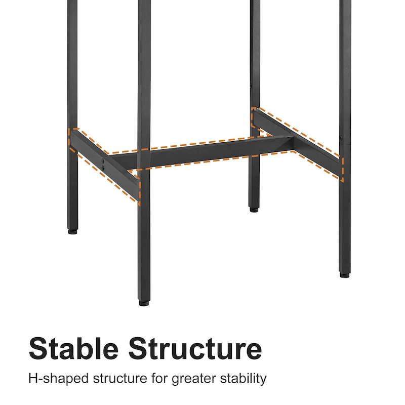 Square Bar Table with 2 Bar Chairs