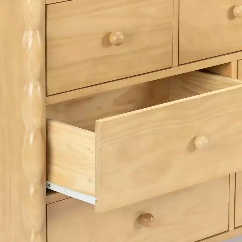 Jenny Lind 3 over 4 Drawer Dresser