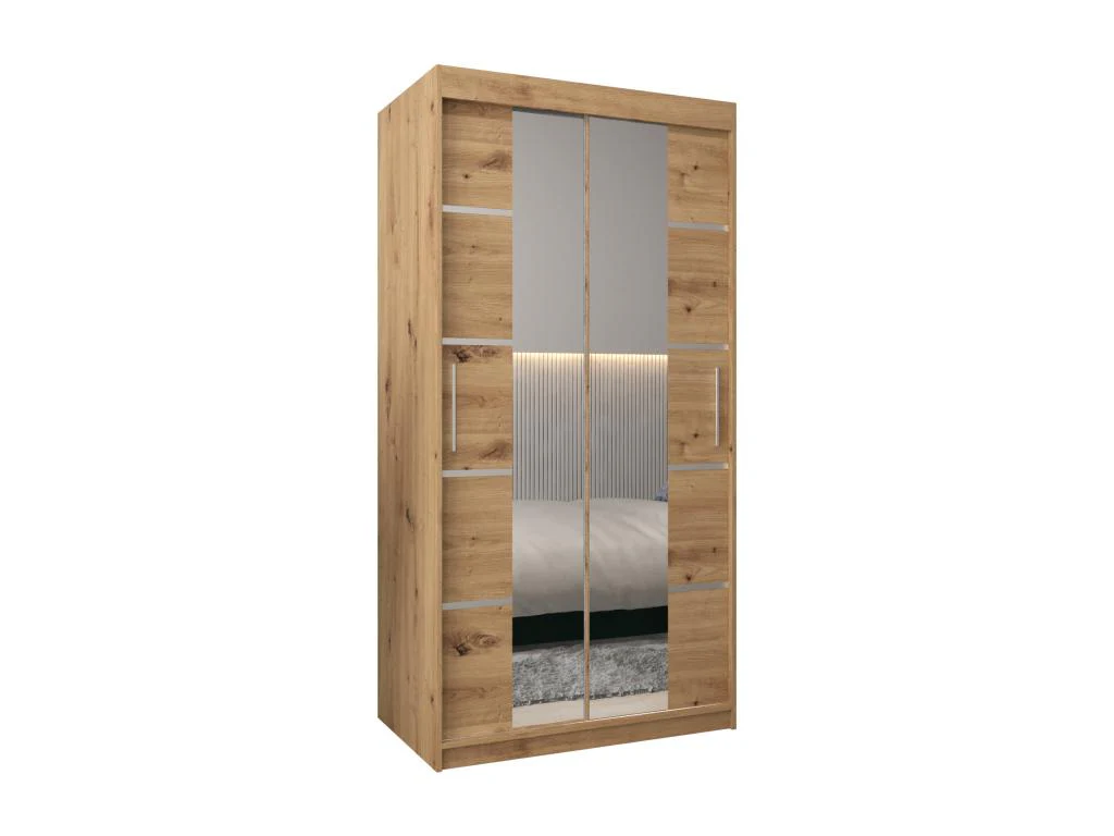 Wardrobe - Argente/Marron