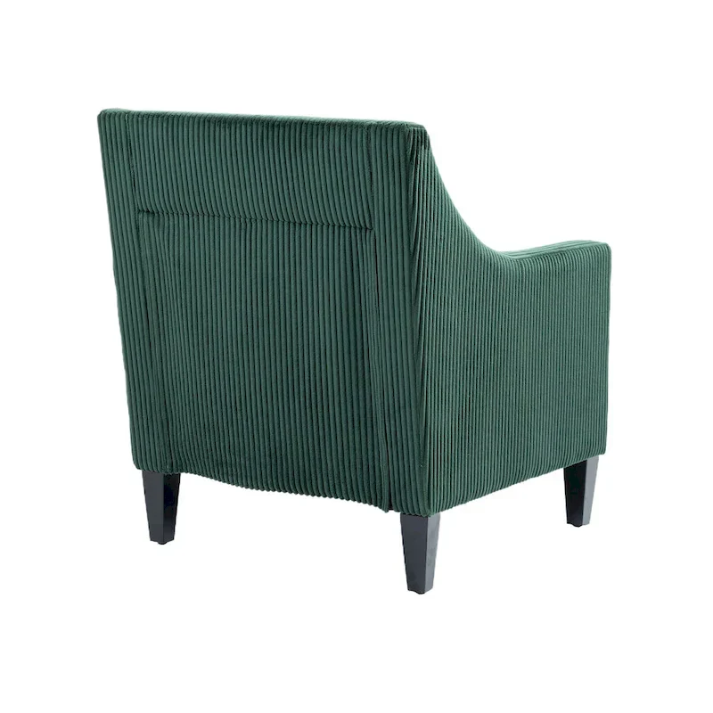 Emerald 26.77 Upholstered Arm Chair with Scooped Arms