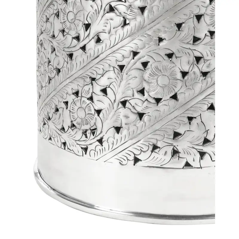 SAFAVIEH Dianna End Table - Silver - 15 x 15 x 19 - 15Wx15Dx19H