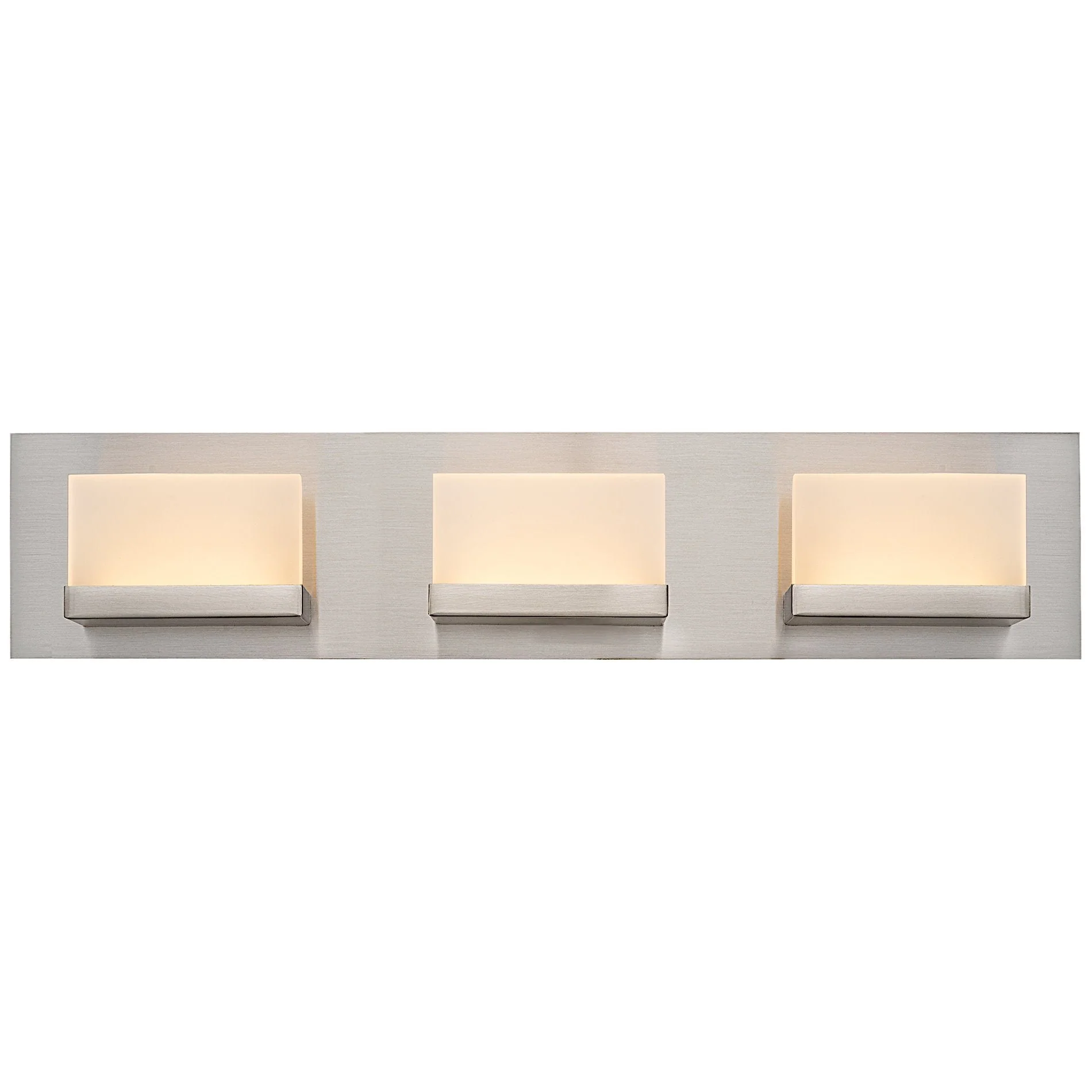 Everett 24 Modern 3-Light 30W Integrated LED (180W eq.) Bathroom / Vanity Light