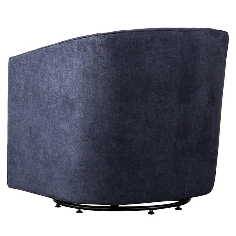 Walsh Fabric Swivel Barrel Chair