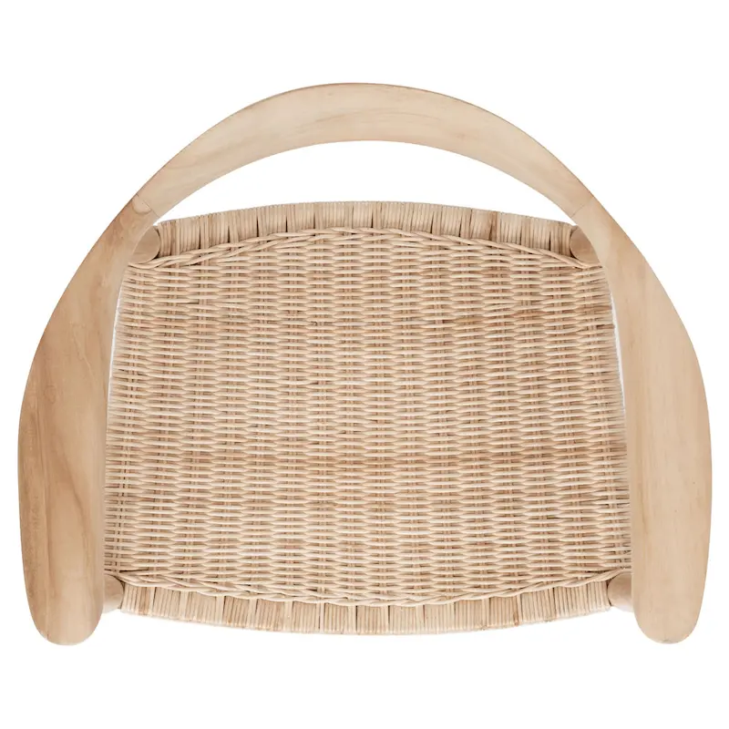 SAFAVIEH Wilda Rope Rattan Accent Chair - 24.8 W x 18.9 L x 30.7 H - 25Wx19Dx31H