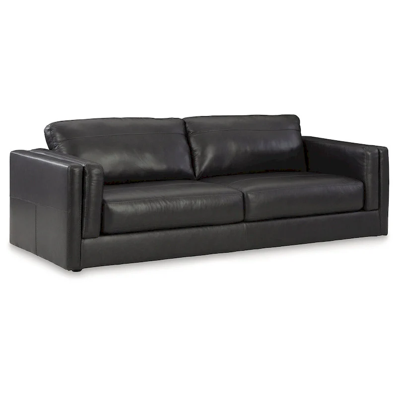 Amiata Onyx Sofa - 96W x 41D x 35H