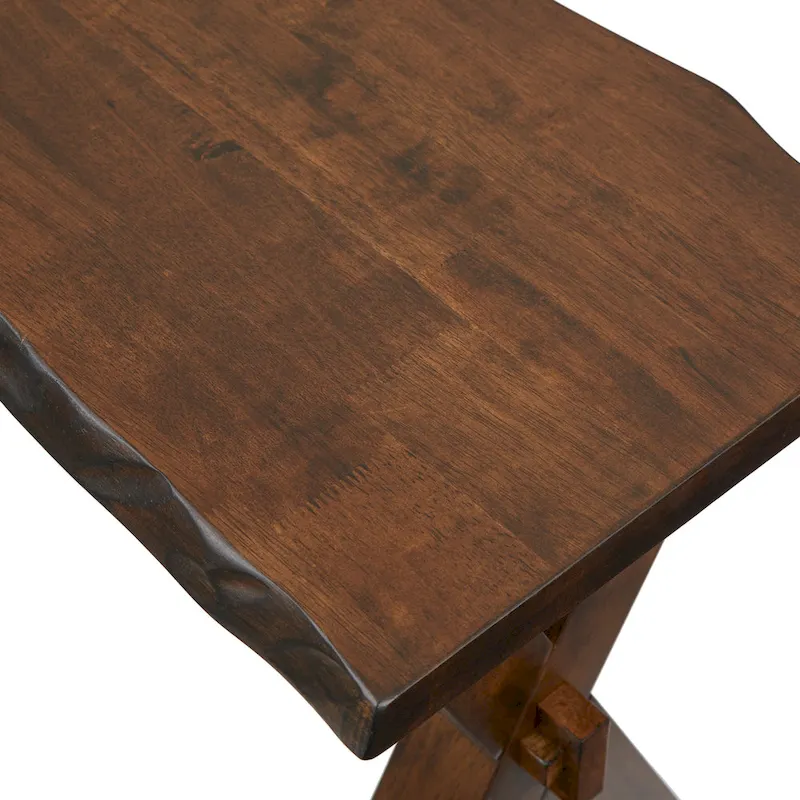 Simple Living Mandeville Live Edge Solid Wood Bench