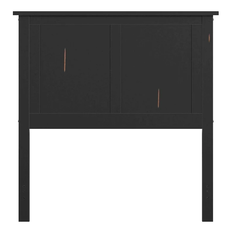 Mercer Mission Transitional Black Panel Headboard by iNSPIRE Q Classic