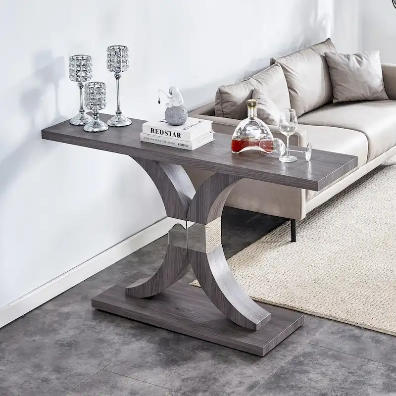 Modern minimalist style console table
