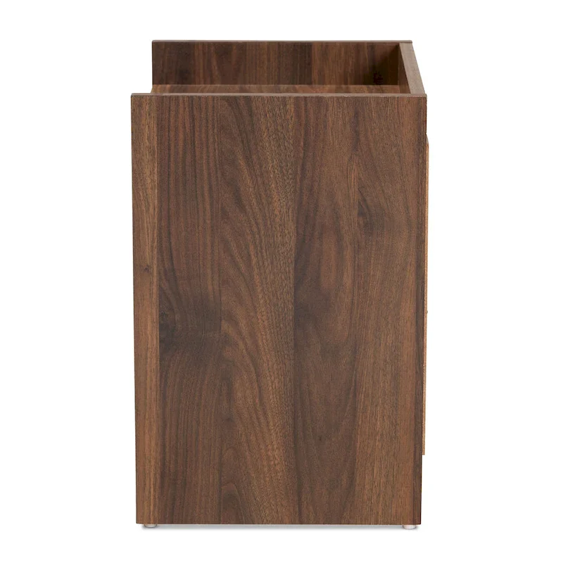Hale Modern and Contemporary Wood 1-Door Nightstand