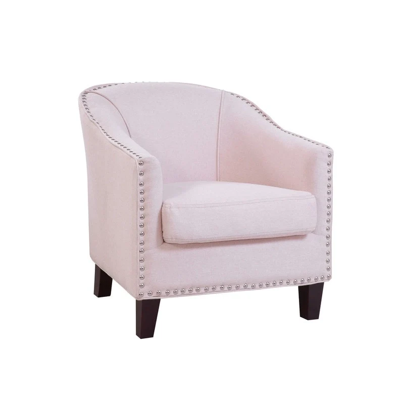 Grafton Home Giles Accent Chair with Nailhead Trim